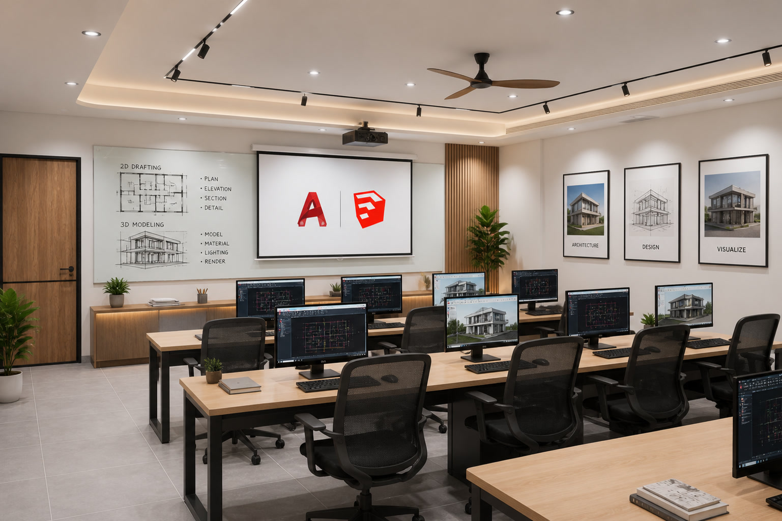 AutoCAD & SketchUp Training School